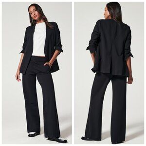 NWT Spanx Perfect Collarless Blazer Black XL